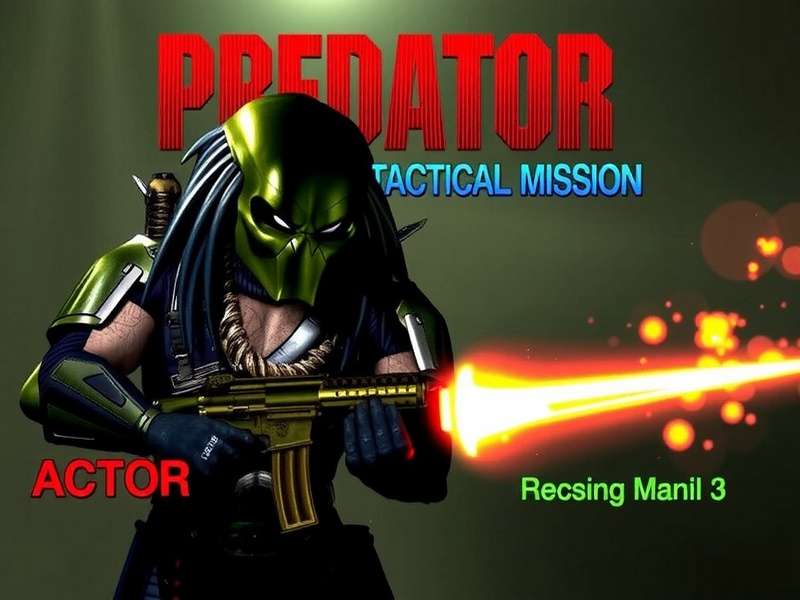 Predator Tactical Mission Game Screenshot