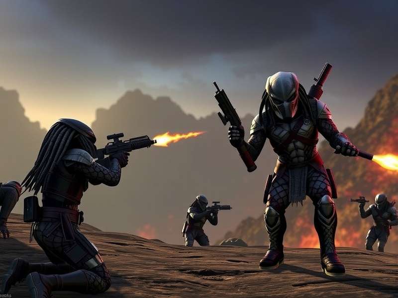 Predator Tactical Mission Game Characters